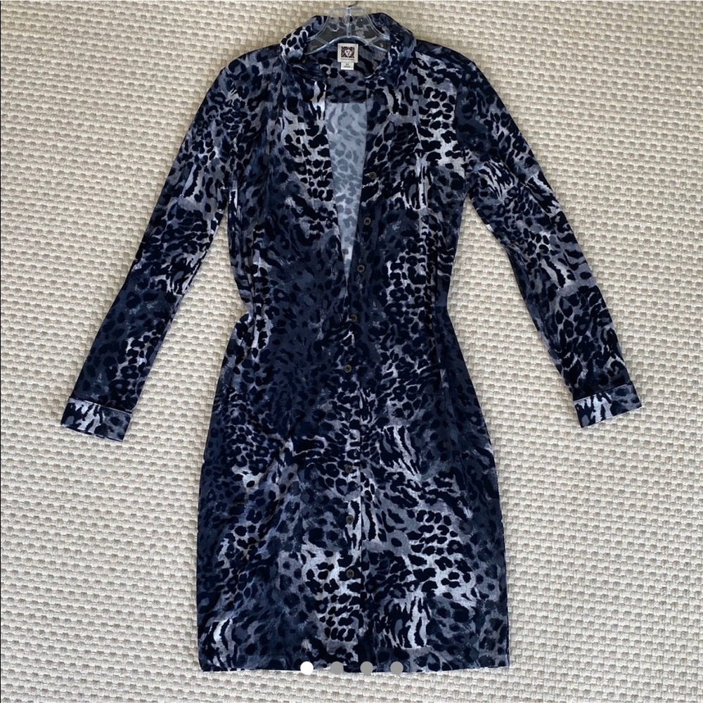 white cheetah dress